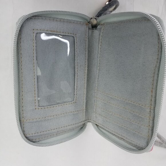 Fuzzy Nation Pug Women's Wristlet Wallet Purse Zipper Bag Dog Lover Collectible - Picture 3 of 13